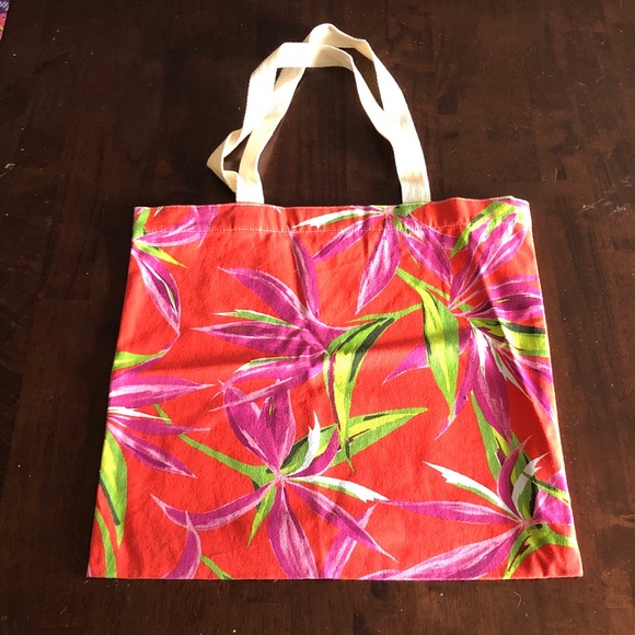 no brand Handbags - 🛍️ Tropical Canvas Tote Bag - Multicolor